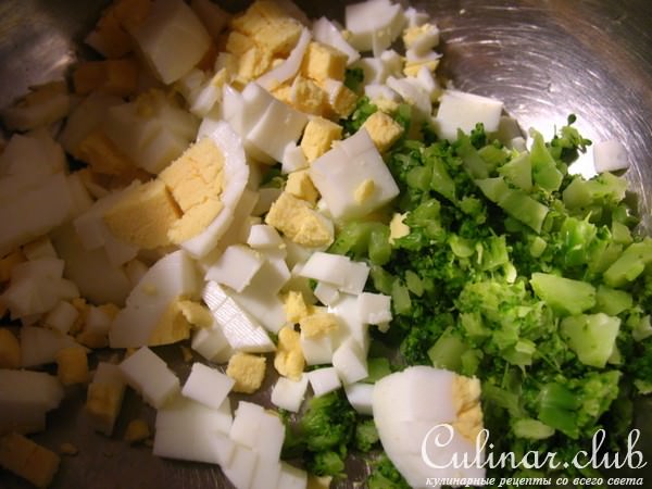 Салат с брокколи
