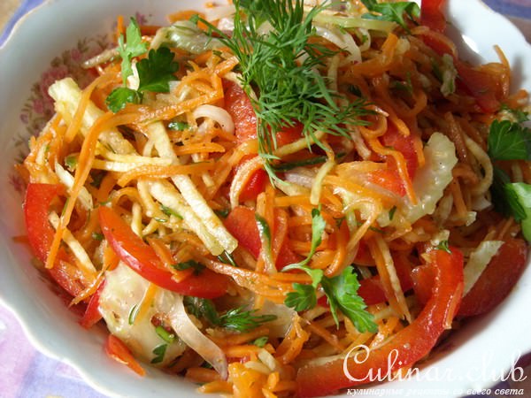 Мой вариант моркови по-корейски и вариация на тему