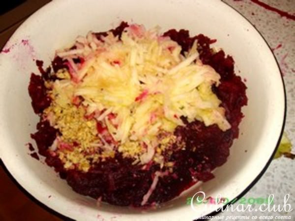 Салат свекольный (мой вариант)