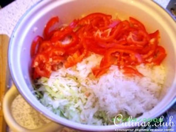 Салат витаминный с капустой (мой вариант)
