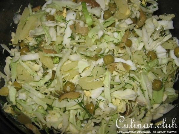 Салат Февраль