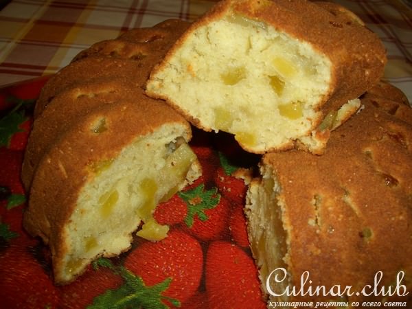Пирог с фруктами
