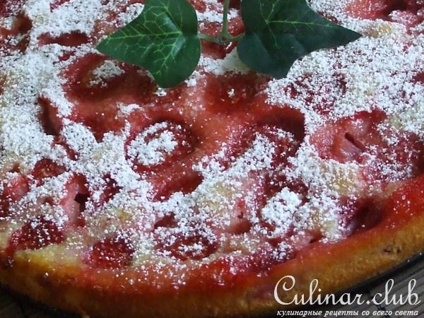 КЛУБНИЧНАЯ ПИЦЦА