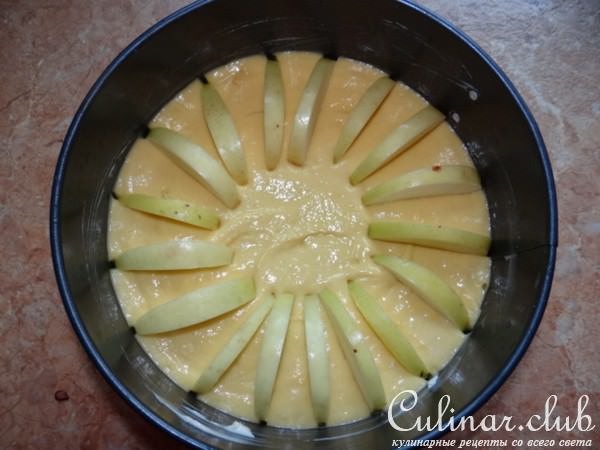 Шарлотка яблочная с корицей по-Корнуэльсзки