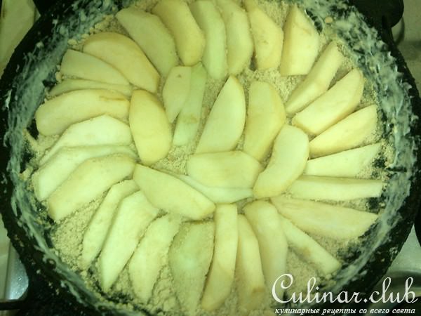 Шарлотка с печеньем
