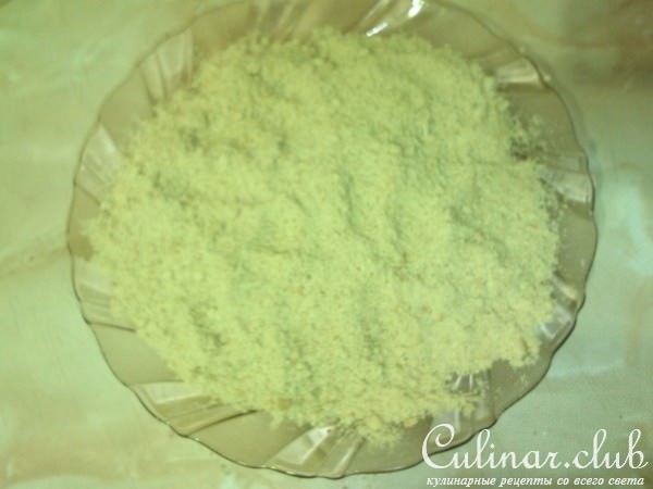 Шарлотка с печеньем