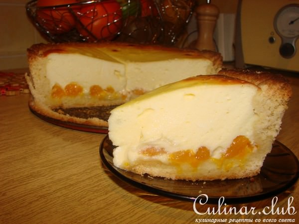 Ksekuchen -Творожный тортик с мандаринами.Вариант.