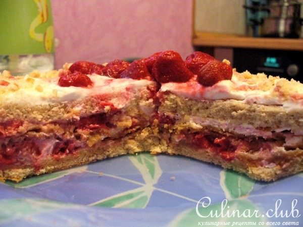 Тортик Клубничка