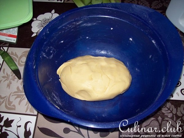Пирог с ревенем и яблоками.