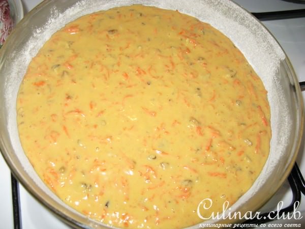 Морковный сладкий пирог "Вкусно и сытно"