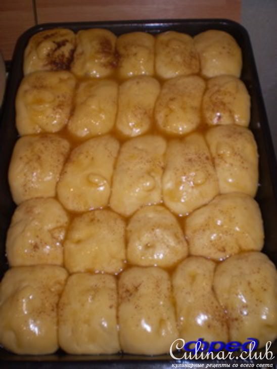 Пирог ароматный с ревенем и творогом