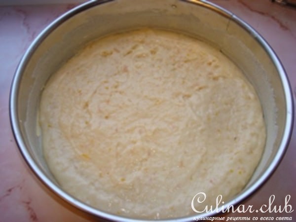 Картофельный пирог с лимоном