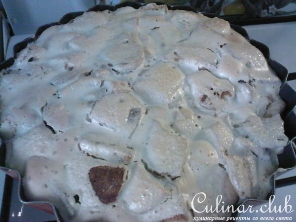 Савоярди по снежной коркой