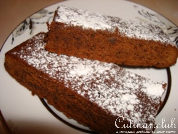 Тройные шоколадные брауни с кофе