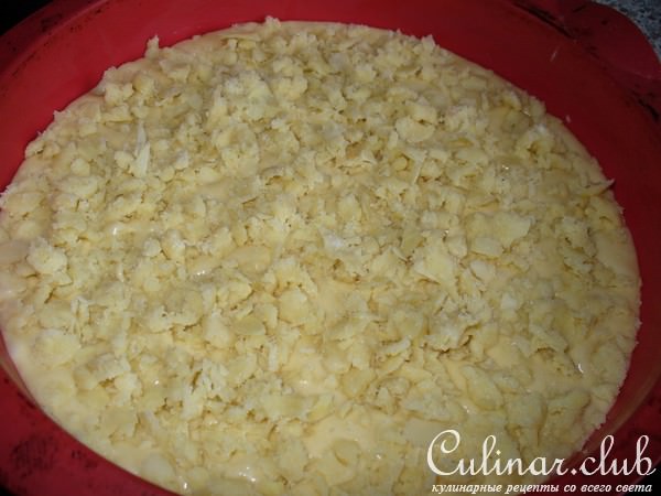ВЕНСКИЙ ПИРОГ ( ванильно - миндальный )