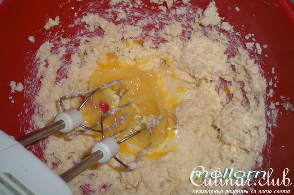 Кокосово-яблочный пирог