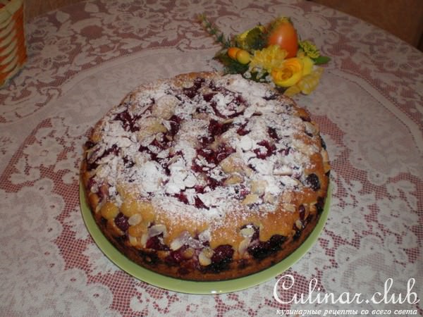 венский вишневый пирог