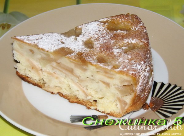 Шарлотка "Пышка"