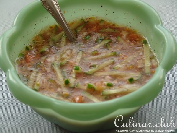Соус из мякоти помидоров ( на скорую руку)