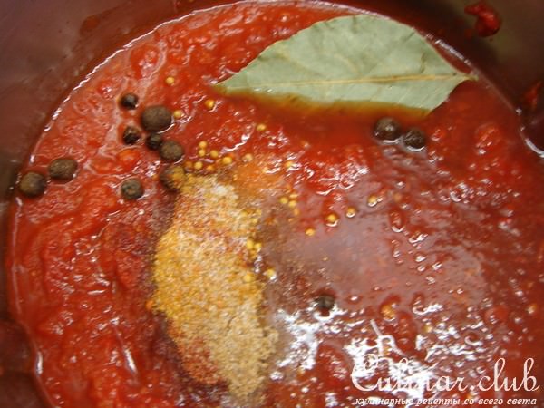 Домашний томатный кетчуп - натуральный и вкусный (дуэль).
