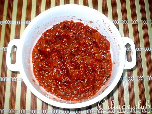 АДЖИКА ИЗ СОЛЕНЫХ ОГУРЦОВ