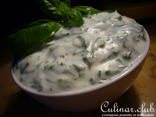 Соус к мясу. (мой вариант).