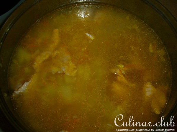 Суп рыбный (из семги)
