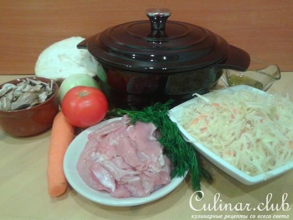 Щи из квашеной капусты