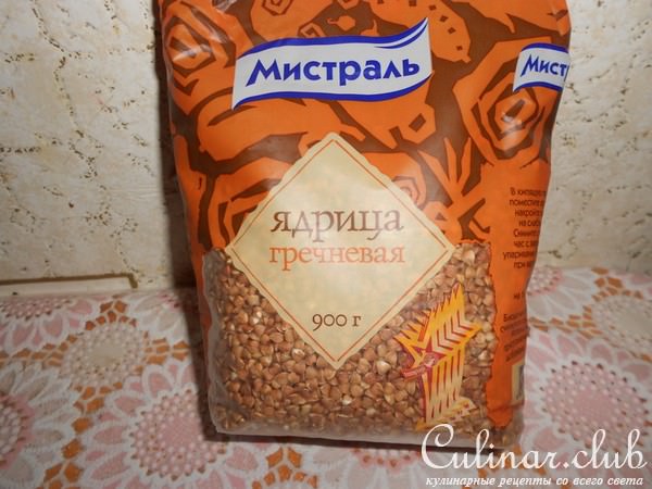 Суп с гречкой и шампиньонами