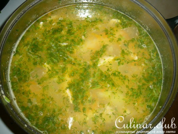 Суп рыбный (из семги)