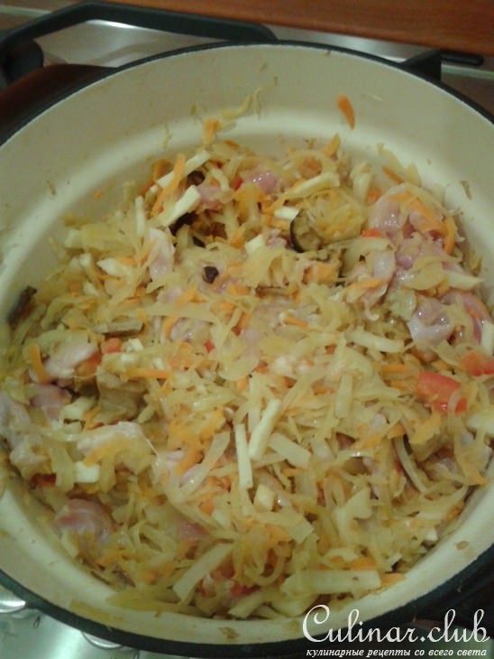 Щи из квашеной капусты