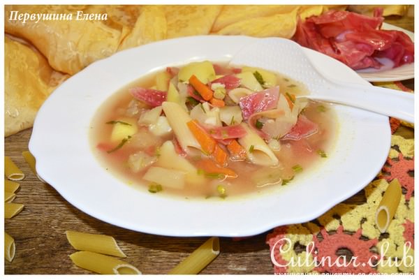 Суп с пастой PENNE "Кислянка"