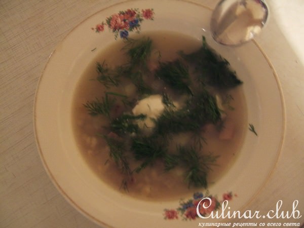 супчик грибной