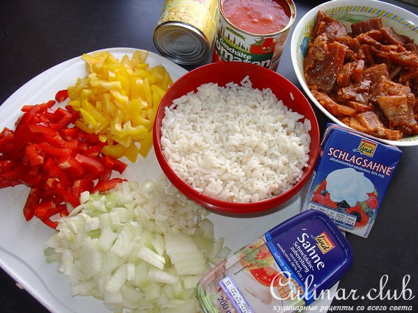 Греческий Суп-Gyros, на немецкo-русский лад.