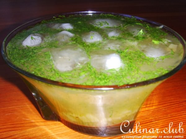 Холодный летний суп из алычи (Студена супа от джанка)