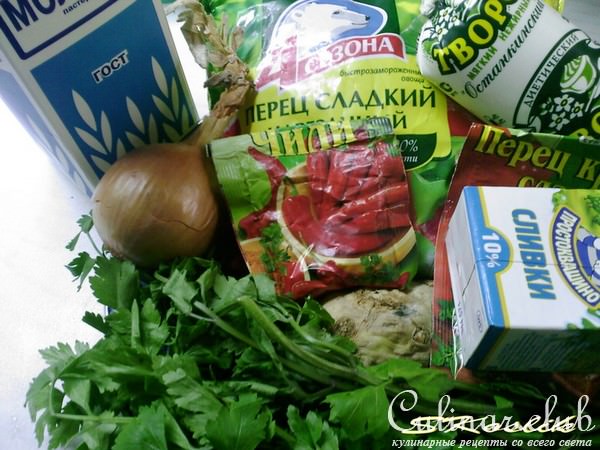 Творожный суп
