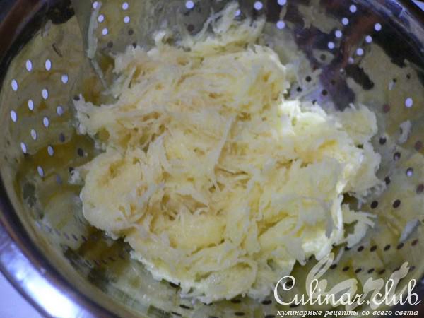Молочный суп с картофельными клёцками.