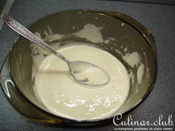 Молочный сладкий суп с клецками