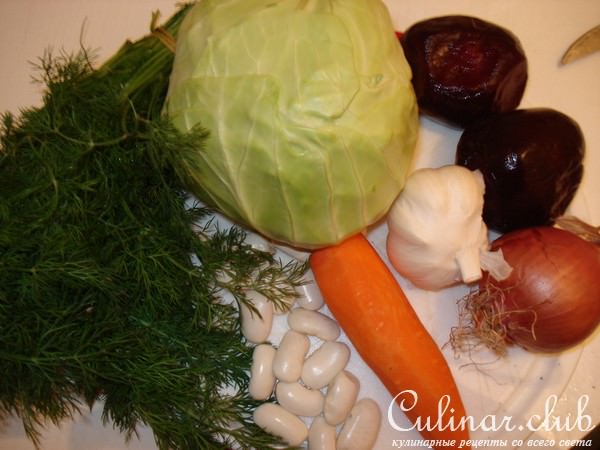 ещё раз борщ" ВКУСНЯТИНА"с пампушками и маленькими хитростями