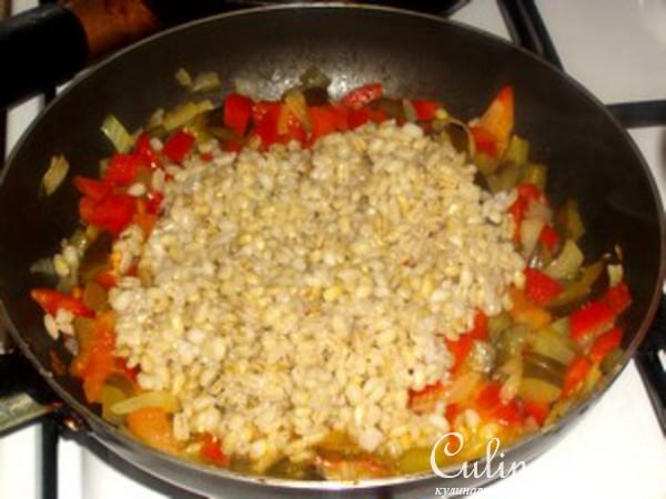 Рассольник из вешенок (постный вариант)