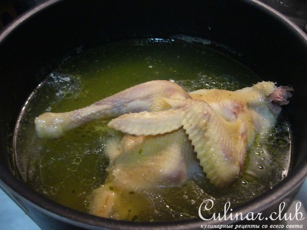 Борщ с галушками (полноценный обед)