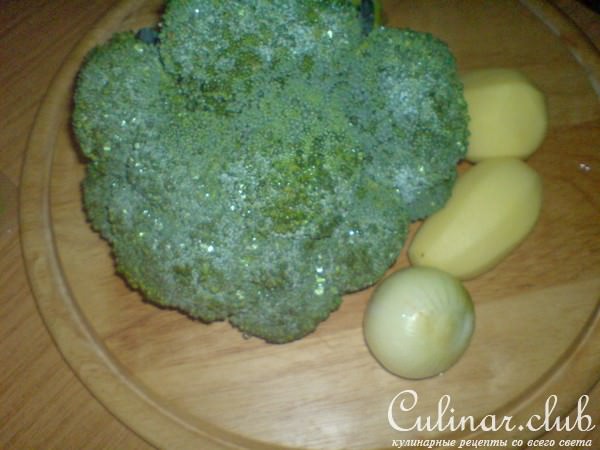 Суп-пюре из брокколи(вариант)