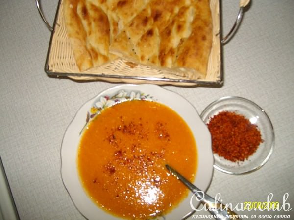 Суп из Красной чечевицы