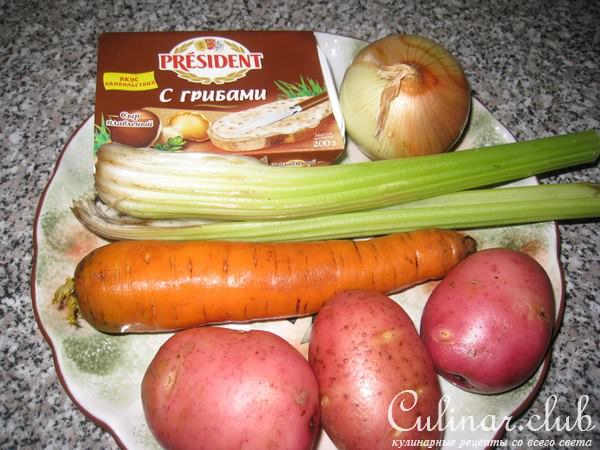 Сырный суп (один из вариантов)
