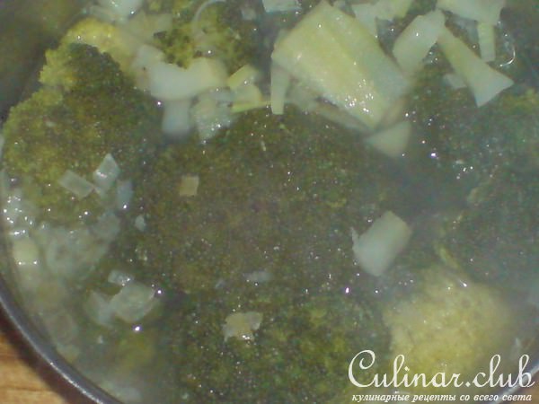 Суп-пюре из брокколи(вариант)