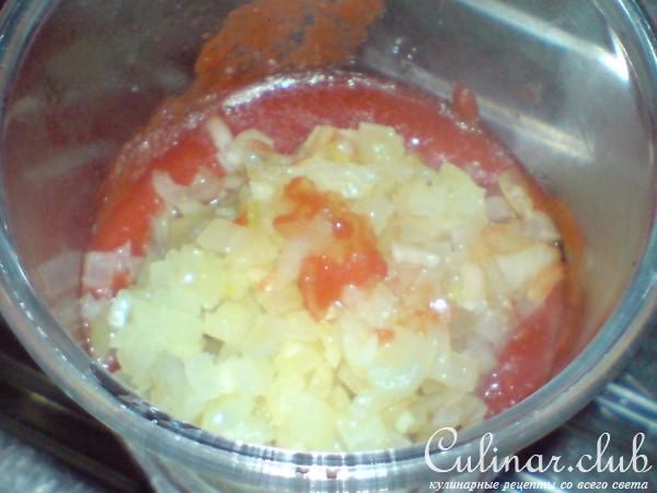 Быстрый томатный супчик с сыром "Моцарелла"