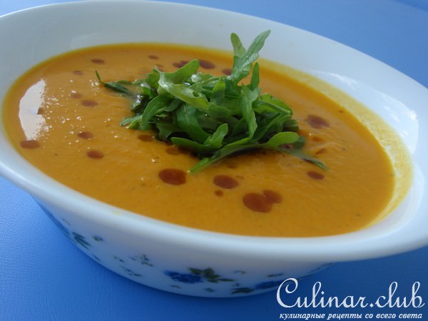 Крем-суп из тыквы (очень вкусный).