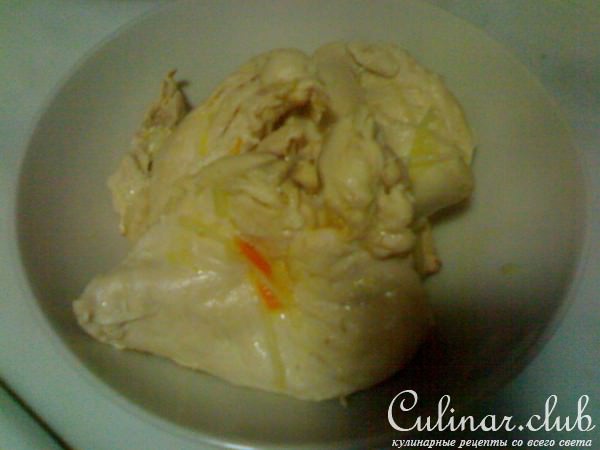 Нежный куриный крем-суп