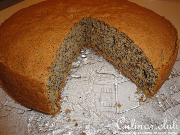 МАКОВЫЙ БИСКВИТ