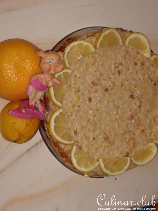 Торт "Лимонник" (дамский, поздравительный)